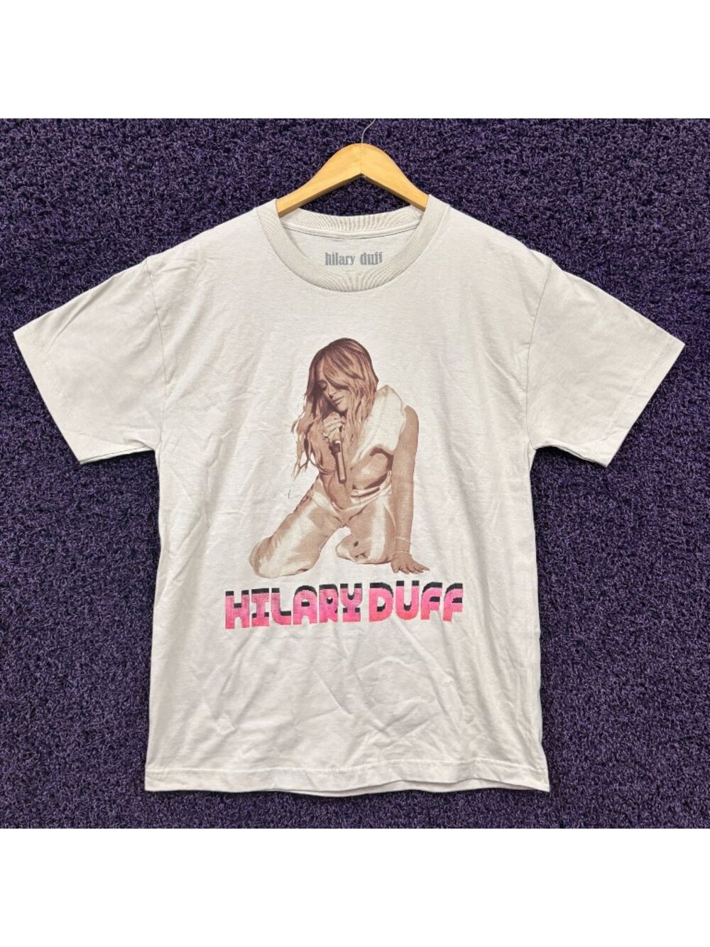 Hilary Duff The Lucky Me Tour Dates Live Pop Show T-Shirt M